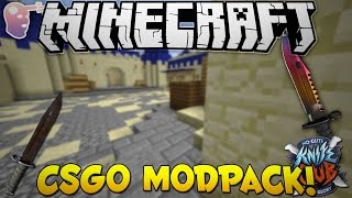 Minecraft CSGO Counter Craft Modpack  How To Install amp Mod Review [upl. by Bell]