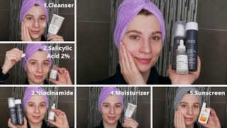 How to Use The Ordinary Niacinamide and 2 Salicylic Acid BHA [upl. by Hoang645]