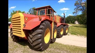 Farmhand Mike gets to drive Versatile Big Roy [upl. by Liliane]