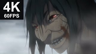 Levi vs Aberrant Titan  Shingeki No Kyojin OVA 4K 60FPS [upl. by Koeninger]