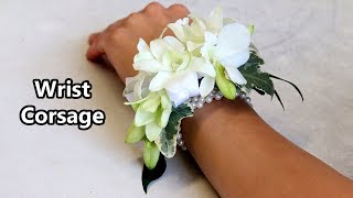 How To Make A Wrist Corsage [upl. by Oikim]