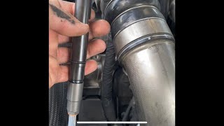 L5P Duramax Fuel Injector Replacement 2017 [upl. by Gerita]