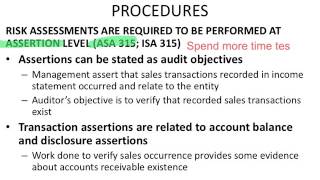 Topic 8  Basics of substantive testing [upl. by Valtin]