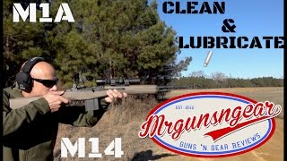 How To Clean amp Lubricate A Springfield Armory M1A Or M14 Rifle HD [upl. by Panther]