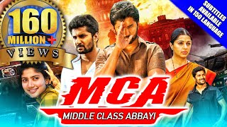 MCA Middle Class Abbayi 2018 New Released Hindi Dubbed Movie  Nani Sai Pallavi Bhumika Chawla [upl. by Adnofal95]