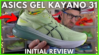 ASICS GEL KAYANO 31 REVIEW  MAX CUSHIONED STABILITY UPDATE  EDDBUD [upl. by Sperling]