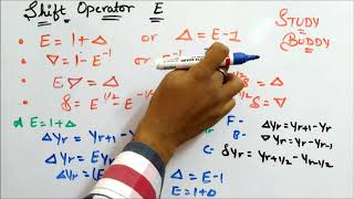 Shift Operator E II Finite Differences [upl. by Aneleasor]