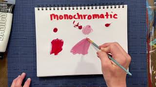 Basic Color Mixing with Monochromatic Colors [upl. by Atsirak]