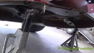 HOW TO PROPERLY CHANGE THE BLADES ON A 42quot CRAFTSMANHUSQVARNAPOULAN RIDING MOWER [upl. by Ahterahs697]