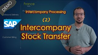 SAP S4HANA Demo Intercompany Stock Transfer GUI [upl. by Oicor]