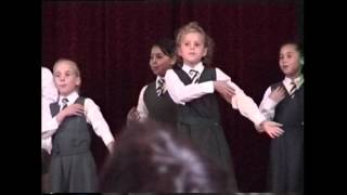 Wake up choir action song Bergvliet Primary Kindergarten Choir 1997 [upl. by Kielty557]