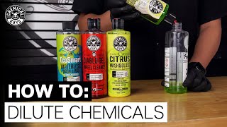 Everything You NEED To Know About Dilution  Chemical Guys [upl. by Esoranna562]