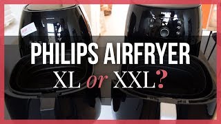 Philips Airfryer XL or XXL  Comparison English  See Prices in Video Description [upl. by Coombs]