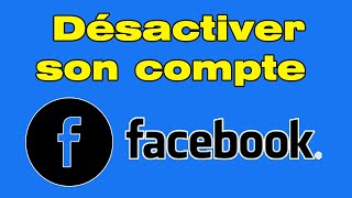 Comment désactiver FB suspendre son compte Facebook temporairement [upl. by Inalawi192]