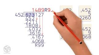 Long division with 3digit divisors [upl. by Kant]