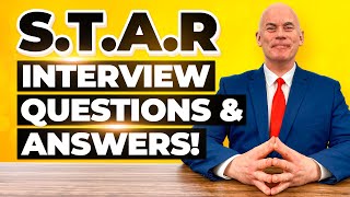 STAR INTERVIEW QUESTIONS amp ANSWERS The STAR TECHNIQUE for Behavioural Interview Questions [upl. by Eenram]