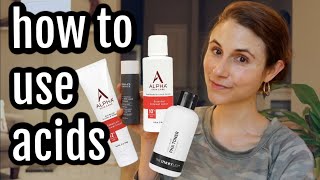 How to use acids for your skin type Dr Dray [upl. by Erdnaid329]