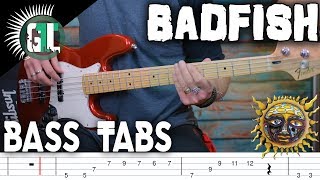 Sublime  Badfish  Bass Cover With Tabs in the Video [upl. by Miru70]