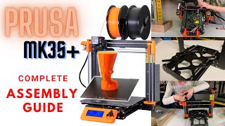 PRUSA i3 MK3S 3D Printer Complete Assembly Guide Every Detail Covered [upl. by Barram]