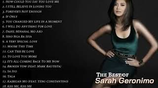 Sarah Geronimo Greatest Hits  NonStop Playlist [upl. by Nyleimaj693]