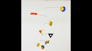 How to Balance a Calder Style Cascading Mobile Sculpture [upl. by Anevad]