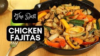 The Best Chicken Fajitas Recipe  Rockin Robin Cooks [upl. by Rosenblast418]