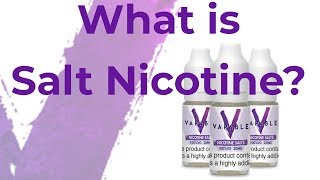 What is Salt Nicotine [upl. by Ydnic68]