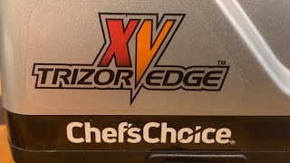 Chef’s Choice XV Trizor Edge Knife Sharpener Review amp Demonstration [upl. by Nahta34]