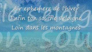 Caresse sur LOcean Lyrics [upl. by Cilo]