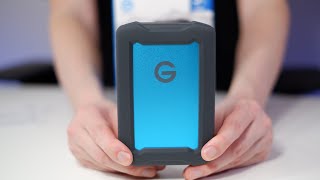 GTechnology 5TB ArmorATD External Hard Drive  USBC Unboxing 4k60p [upl. by Eicyal]