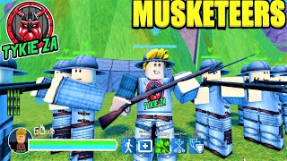 Roblox Warlords MUSKETEER review [upl. by Sidnal]