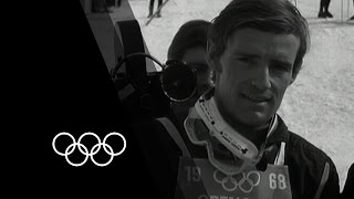 JeanClaude Killys 3 Gold medals at the Grenoble 1968 Winter Olympics  Olympic Records [upl. by Kiri]