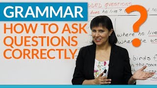 How to ask questions correctly in English — Embedded Questions [upl. by Yeldnarb484]