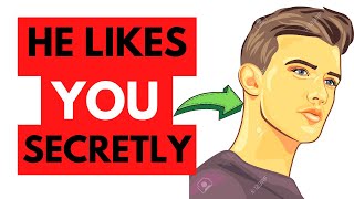 14 Signs A Guy Likes You But is Trying Not to Show it [upl. by Melcher]