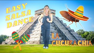 EASY Salsa Dance for Kids  Mexico in May  La Cucaracha  Brain Breaks for Kids [upl. by Ahsiet]