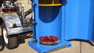 Drum Crusher Barrel Compactor [upl. by Nozicka104]