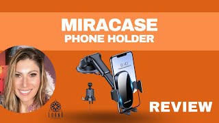 MIRACASE 4In1 Cell Phone Holder Review [upl. by Arlina62]