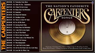 Carpenters Greatest Hits Album  Best Songs Of The Carpenters Playlist [upl. by Adikam]