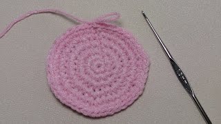 Урок вязания крючком КРУГА Крючок для начинающихLesson crochet circle [upl. by Ellenoj]