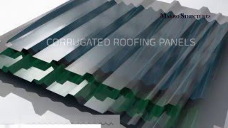 How to install corrugated roof panels [upl. by Chapel]