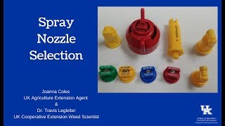 Spray Nozzle Selection [upl. by Marthe]