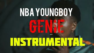 NBA YoungBoy  Genie INSTRUMENTAL  Prod by IZM [upl. by Fry]