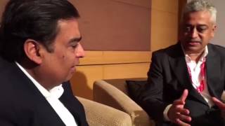 Facebook Live With Mukesh Ambani [upl. by Ellainad706]