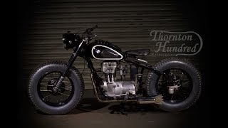 1951 BMW R25 modified bobber by Thornton Hundred [upl. by Takara]