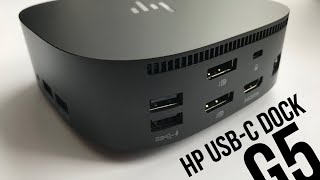 HP USBC Dock G5  5TW10AAABB [upl. by Winograd]