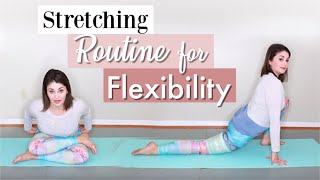 Stretching Routine for Flexibility  Kathryn Morgan [upl. by Acinod]