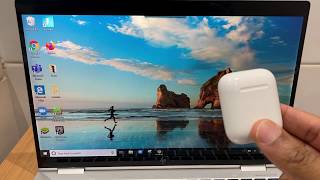 Connect AirPods to Windows 10  How To [upl. by Kenric]