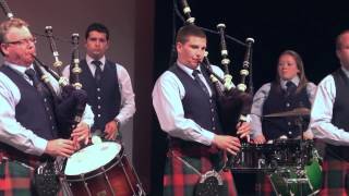 78th Fraser Highlanders Pipe Band at the 2013 Alma Highland Festival [upl. by Drugi]