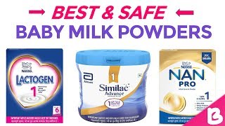 6 Best Baby Formula Milk in India with Price  Milk Powders For Infants you can Trust  Stage 1 [upl. by Noswal]