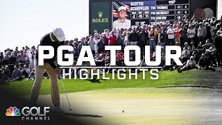 PGA Tour Highlights WM Phoenix Open Day 4  Golf Channel [upl. by Ezalb]